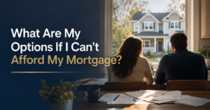 what are my options if I can't afford my mortgage