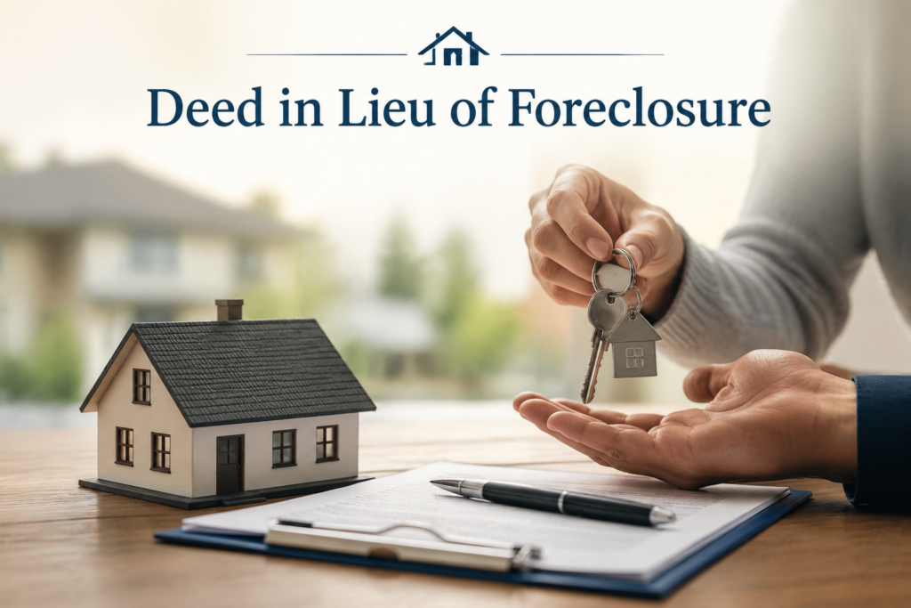 Deed in Lieu of Foreclosure: What Homeowners in New York and New Jersey Should Know