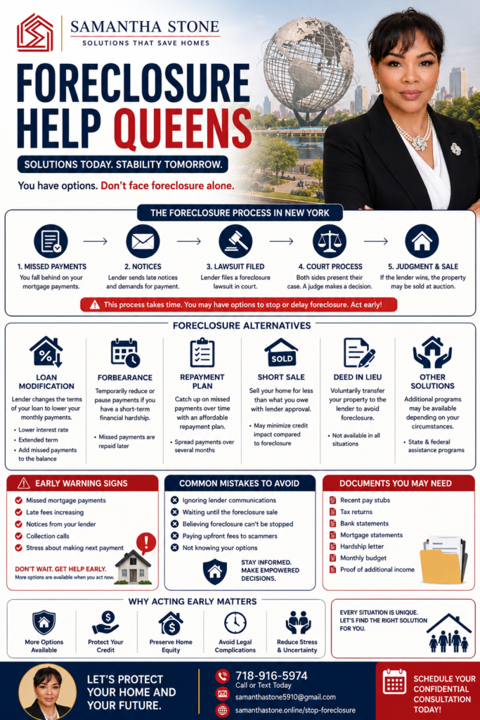 Foreclosure Help Queens